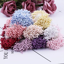 手工DIY韩国花朵材料花心发饰发夹配件花蕊哑光花蕾雪纺花朵花芯