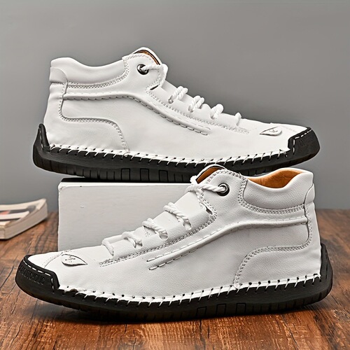 Handmade Ankle Boots Large men's Handmade Zipper Ankle