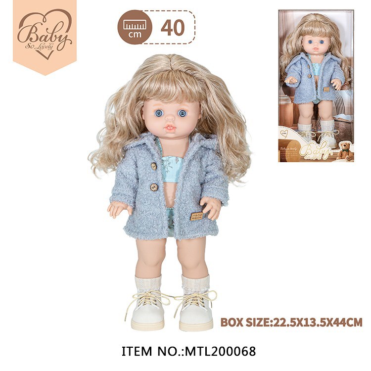 Rebirth Doll Soothing Simulation Play House Vinyl Doll Doll Children's Soft Plastic Toy Gift Wholesale