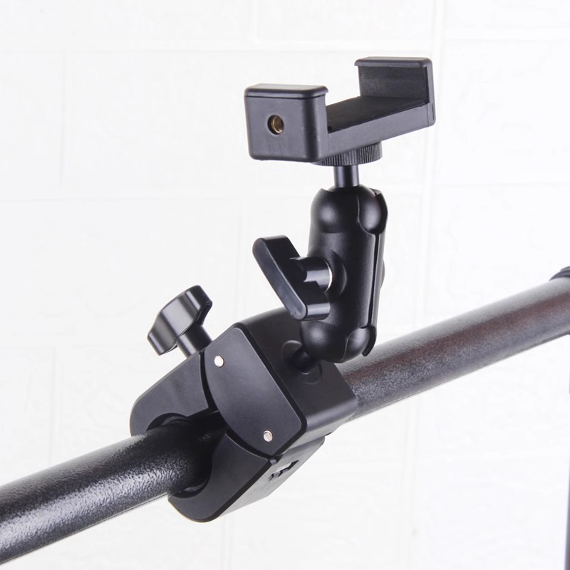 Mobile Phone Live Bracket Pipe Clip Accessories Large Thickened Crab Clamp Universal Strange Hand Tripod Add-in Stand