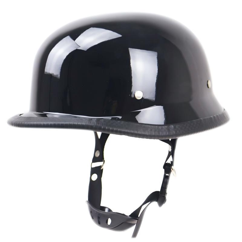 Cross-border best-selling vintage motorcycle steel helmet for men and women, summer half helmet, electric motorcycle helmet, WWII military helmet imitation, riding helmet