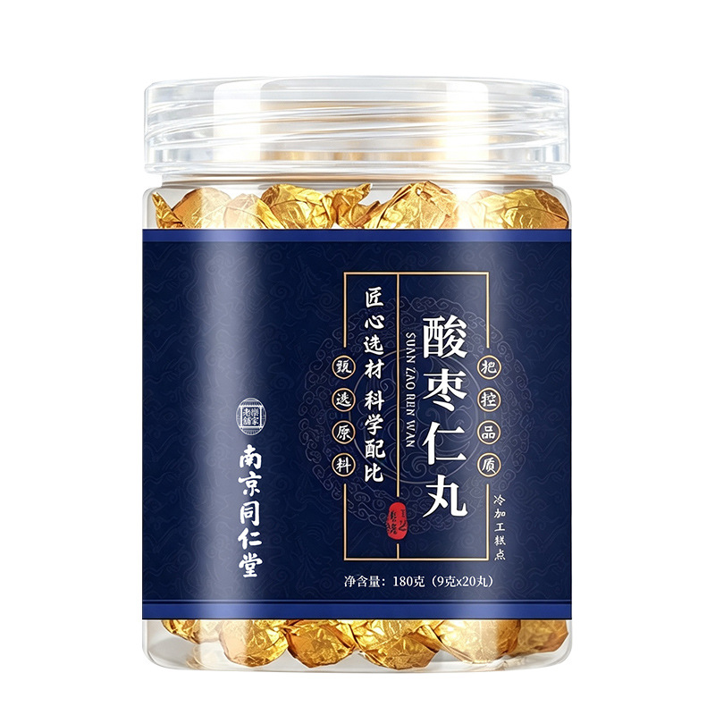 Suan Zao Ren Wan Jujube Seed Pill with Poria 180g Jar Traditional Herbal Paste Pills quality and texture
