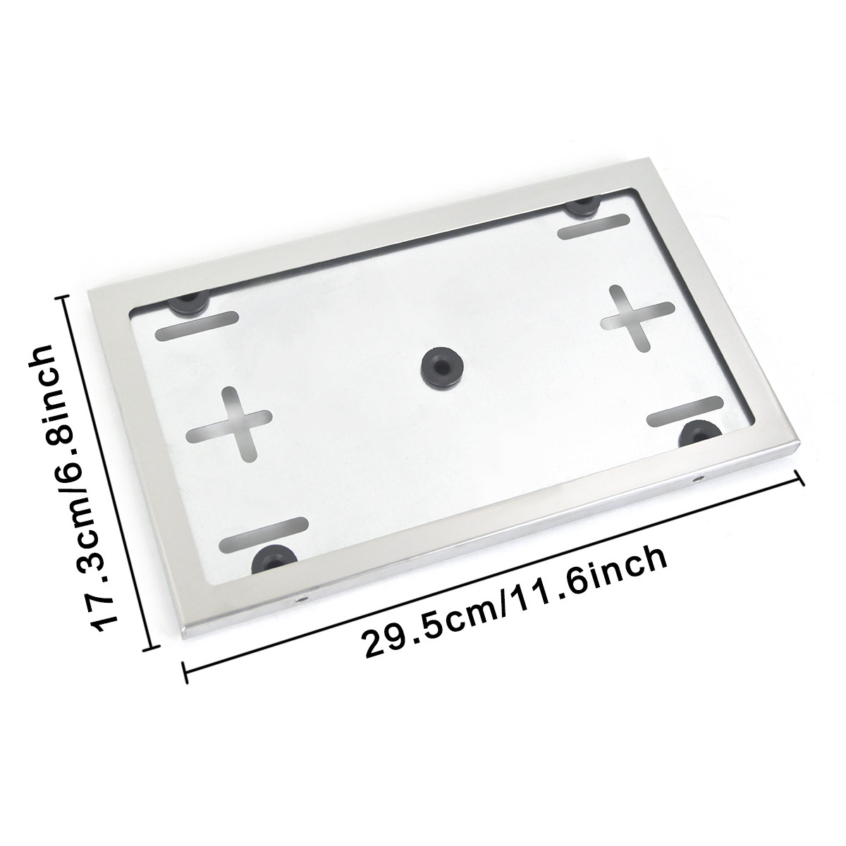 Cross-Border Kyrgyzstan License Plate Frame Middle East Car Modified License Plate Holder Russian License Plate Frame