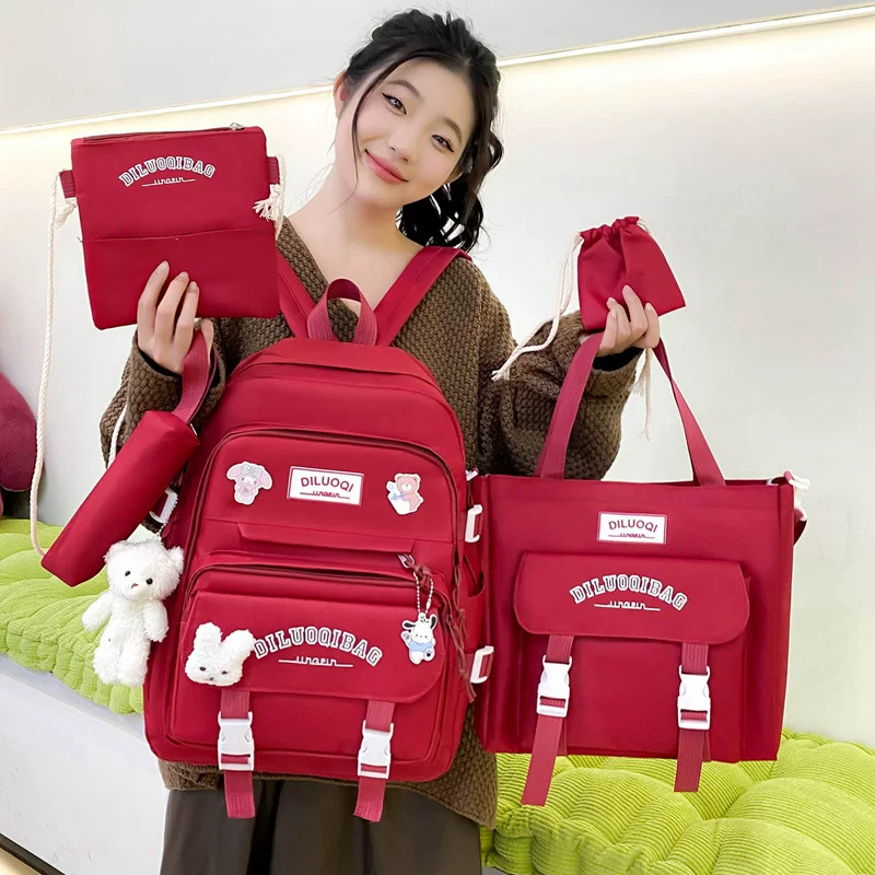 Backpack, universal capacious set, for secondary school