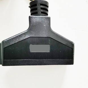 Wholesale American standard power cord plug industrial extension cord socket American gauge fan-shaped broom plug cord