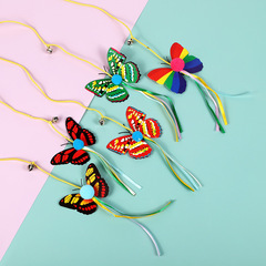 盪鞦韆掛門玩具貓咪自嗨解悶掛門懸掛彈力可伸縮逗貓玩具寵物用品