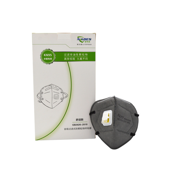 耐呗斯NBS95402VCP头戴防有机有阀防工业粉尘防飞沫舒适口罩