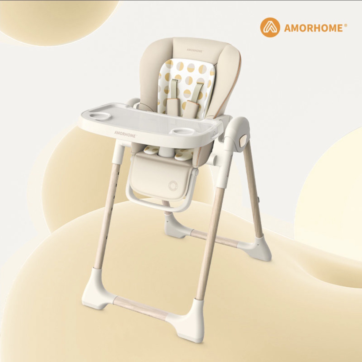 Amorhome Dining Chair Baby Baby Home Can Sit and Lie down Baby Dining Chair Kidsren's Growth Chair Dining Table Seat
