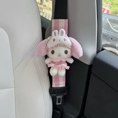 Cartoon Car Decoration, Couple – Seat belt shoulder pad