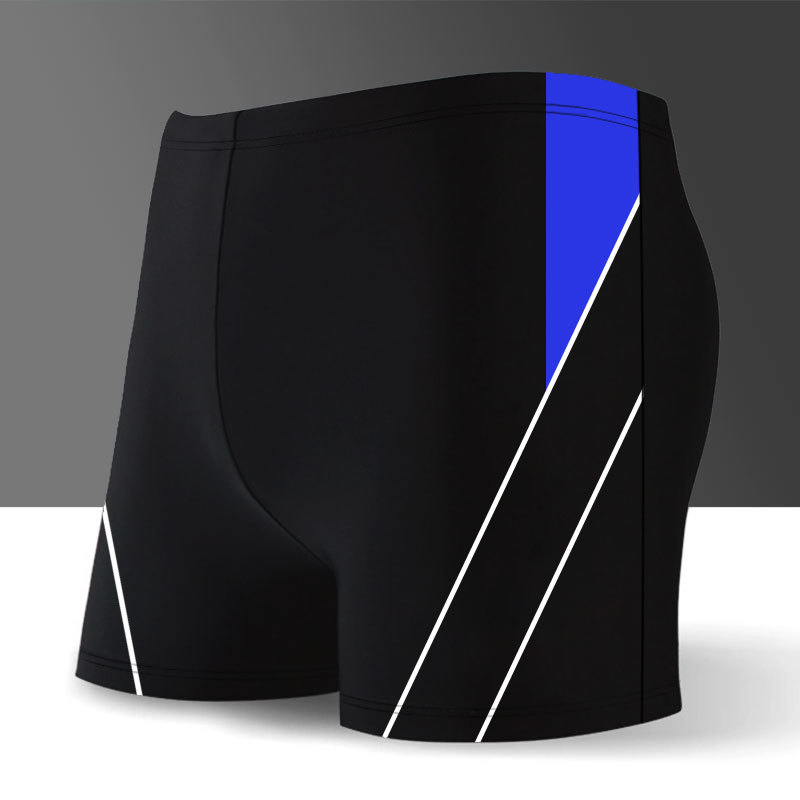 Bañador de hombre Boxer moda más tamaño impermeable transpirable extra grande más tamaño Hot Spring Beach playa vacaciones de natación de los hombres