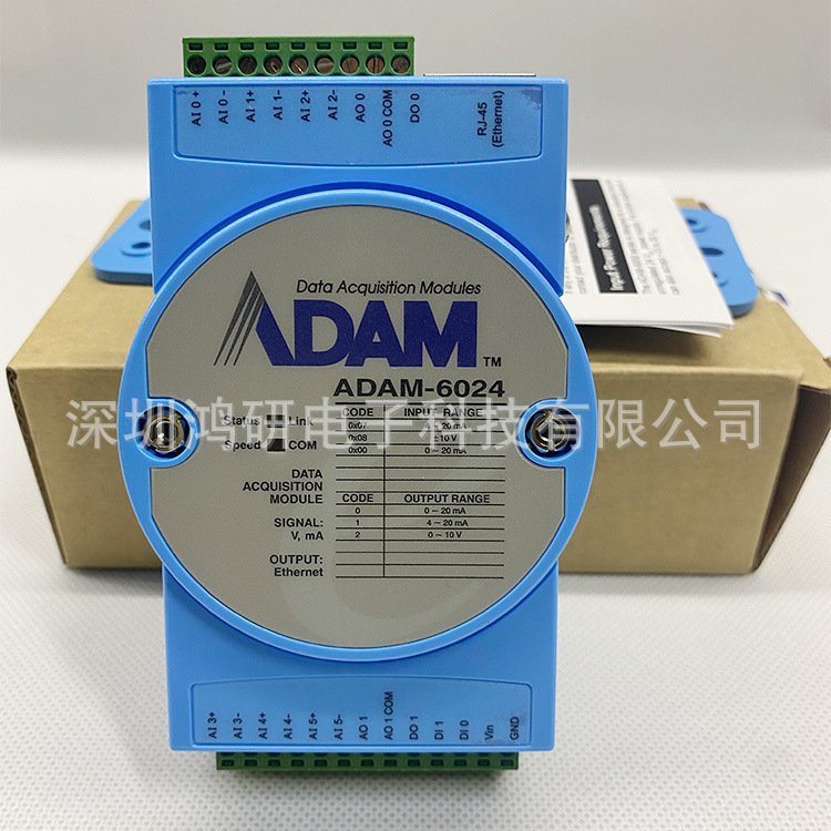 Advantech original ADAM-6024 Adam module 12 Route Universal Input/output modular Ethernet I/O modular