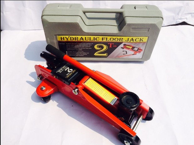 New horizontal jack 2T horizontal jack car car 2 tons hydraulic hydraulic jack wheel car