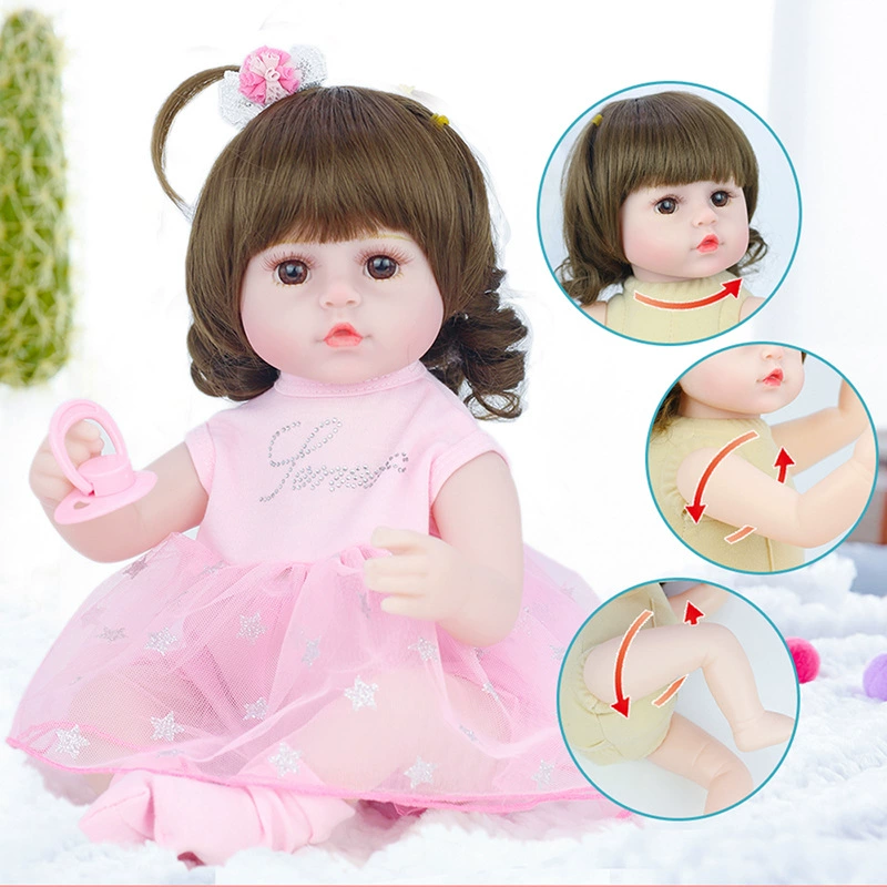 Lifelike realistic doll plastic, family toy, Amazon