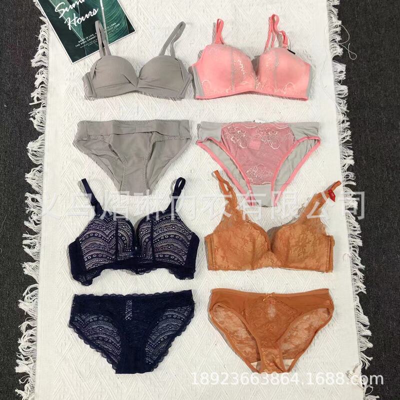 Original single miscellaneous variegated lace bra underwear suit Indonesia indonesia mix bra stock