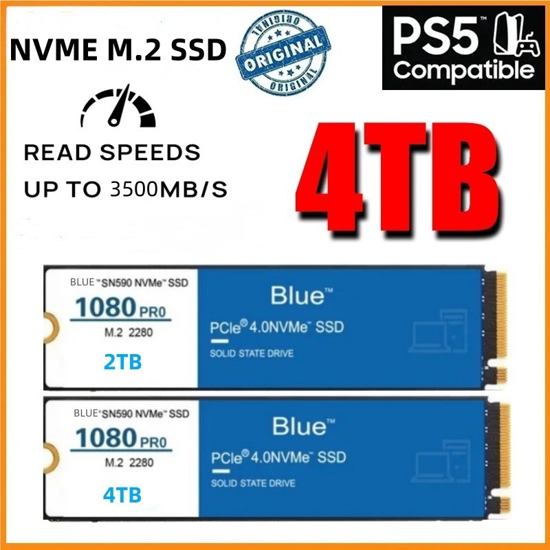 跨境SSDNVME1080PROM.2固态硬盘扩升级4TB2TB1TB-PCLE4.0NVME协议
