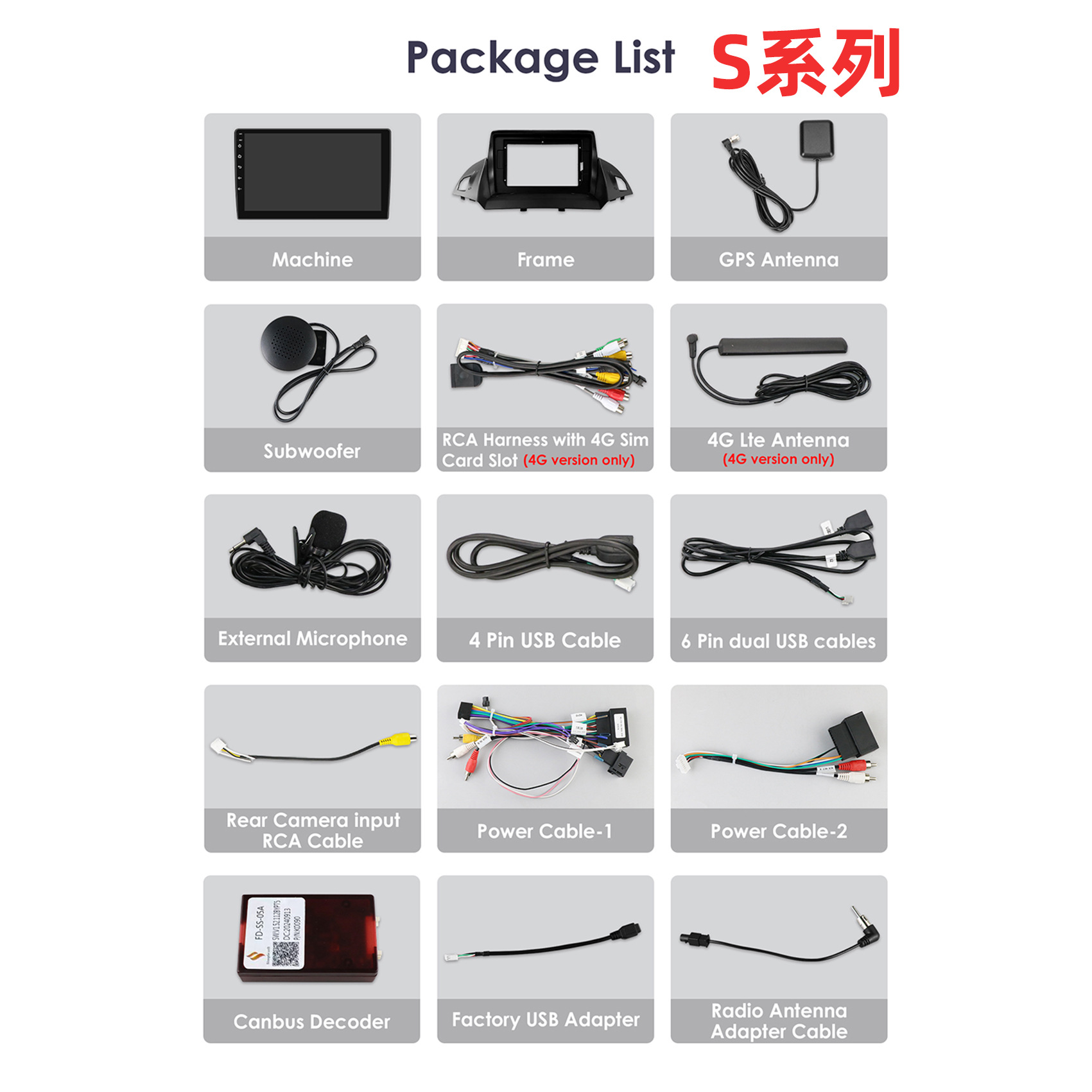 Suitable for 13-17 Ford Maverick 9-inch HD Large Screen Navigator Car Smart Android DVD Navigation GPS