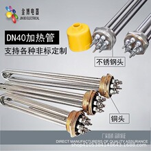 大功率1.5寸DN40不銹鋼銅頭工業鍋爐導熱油電加熱棒水箱電發熱管