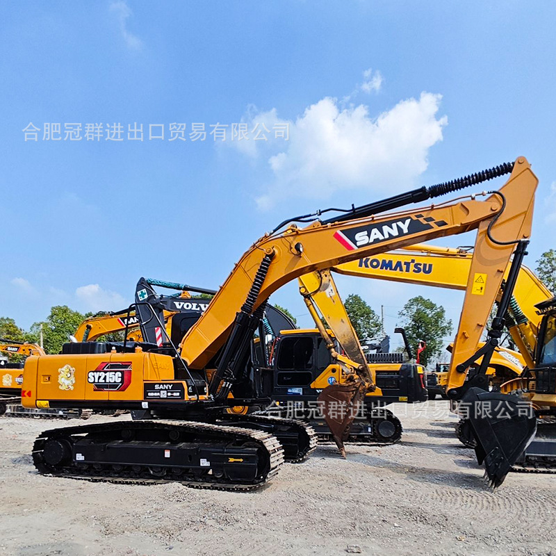 Sany Heavy Industry SY215C excavadora Sany235 excavadora de segunda mano excavadora de orugas comercio exterior directo