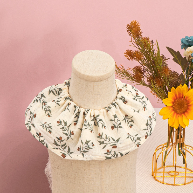 Verano bebé toallas de saliva 360 ajustable antibacteriano tipo A gaza de algodón puro baudales para hombres y mujeres bebés delbanos delbanos