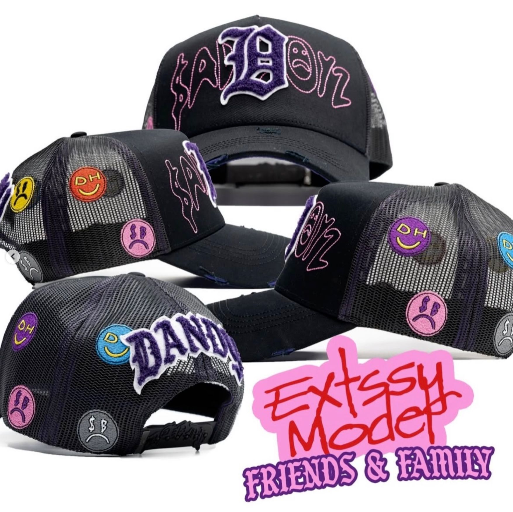 2025 explosión spot DANDY moda hip-hop tendencia gorra gorra de béisbol ajustable comercio exterior transfronterizo al por mayor