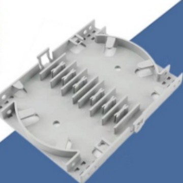 12芯24芯光纤熔纤盘光缆接线盒终端ODF配线架用熔纤盘插片式