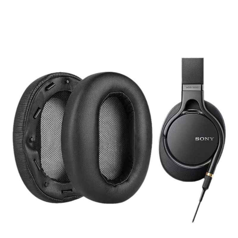 Suitable for Sony Sony MDR-1AM2 earphone cover sponge cover 1AM2 earmuffs with buckle Suitable for Sony Sony MDR-1AM2 earphone cover sponge cover 1AM2 earmuffs with buckle