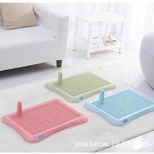 Plastic Dog Toilet Flat Small Size for Small Dogs Teddy Pet Toilet Dog Urinal Pet Cleaning Dog Supplies Wholesale