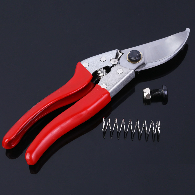 包胶柄果枝剪园林剪刀修枝剪 果树采摘剪 英斯特五金工具剪枝剪刀