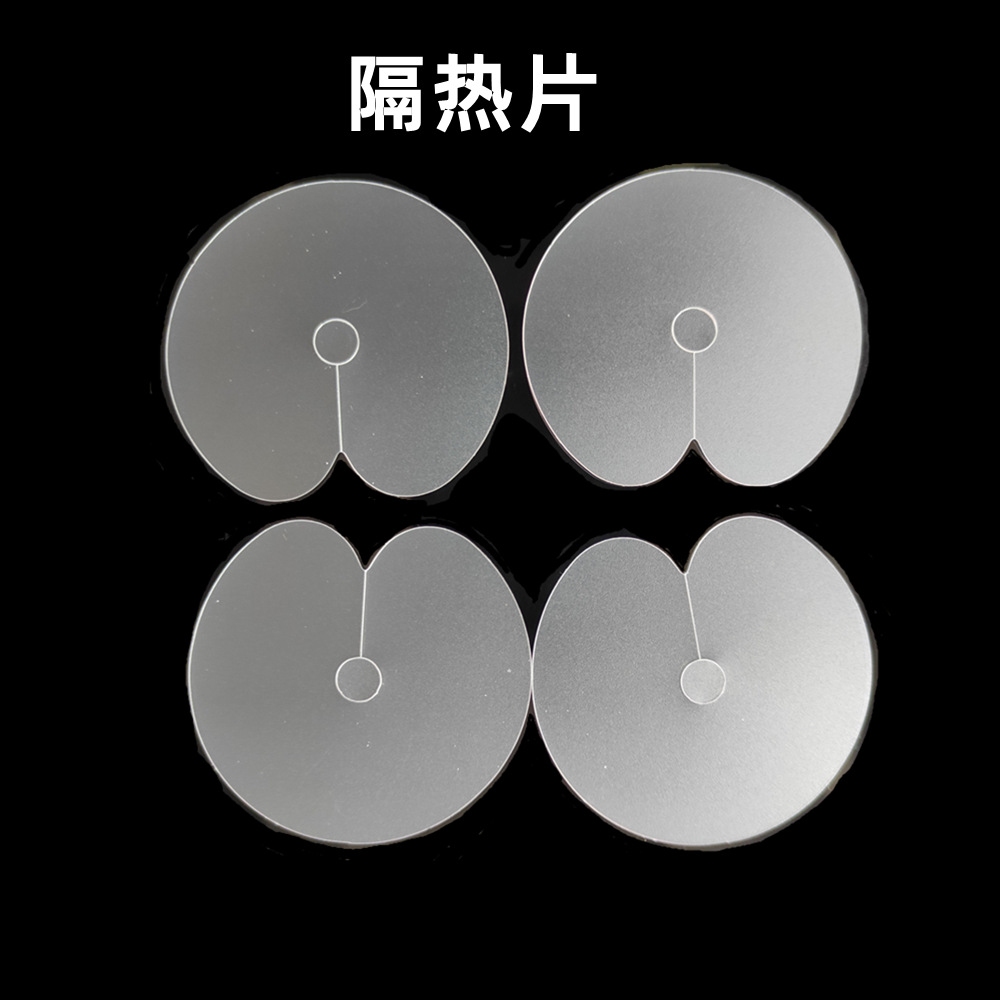 In stock wholesale wig special hair patch anti-scald insulation piece 5cm hair extension tool without scale