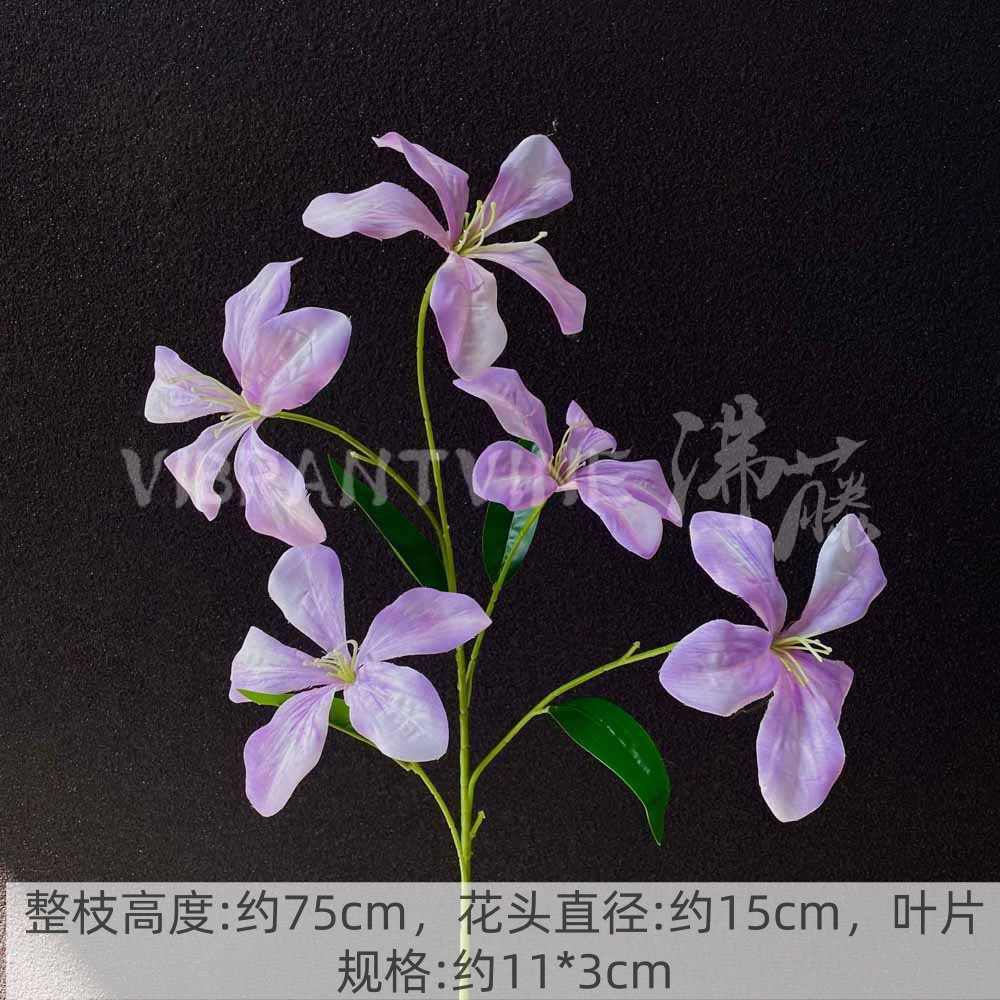 Púrpura de la boda flor artificial salón de bodas Camino de plomo techo arreglo floral Hotel Bienvenido arco piso decorativo flor artificial