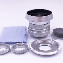 ��NEWYI��ɫ MINI25mm f1.8 CCTV��ͷ+΢�����ת�ӻ�+�ڹ���7��1