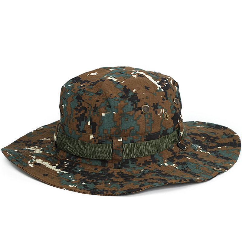 Sombrero de pescador de verano de tela de doble cara almacena portátil sombrero de verano al aire libre pesca gorra gorra de sombrero