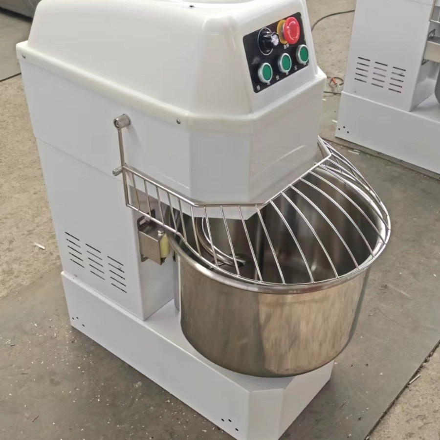 Amasadora comercial de doble velocidad de doble acción de acero inoxidable Amasadora automática Amasadora de harina de alimentos Mezcladora de harina