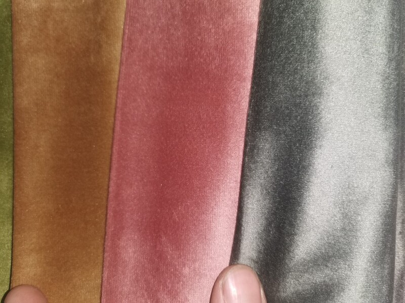 145cm Golden Velvet Fabric Curtain Pillow Sofa Table Cloth Stage Curtain