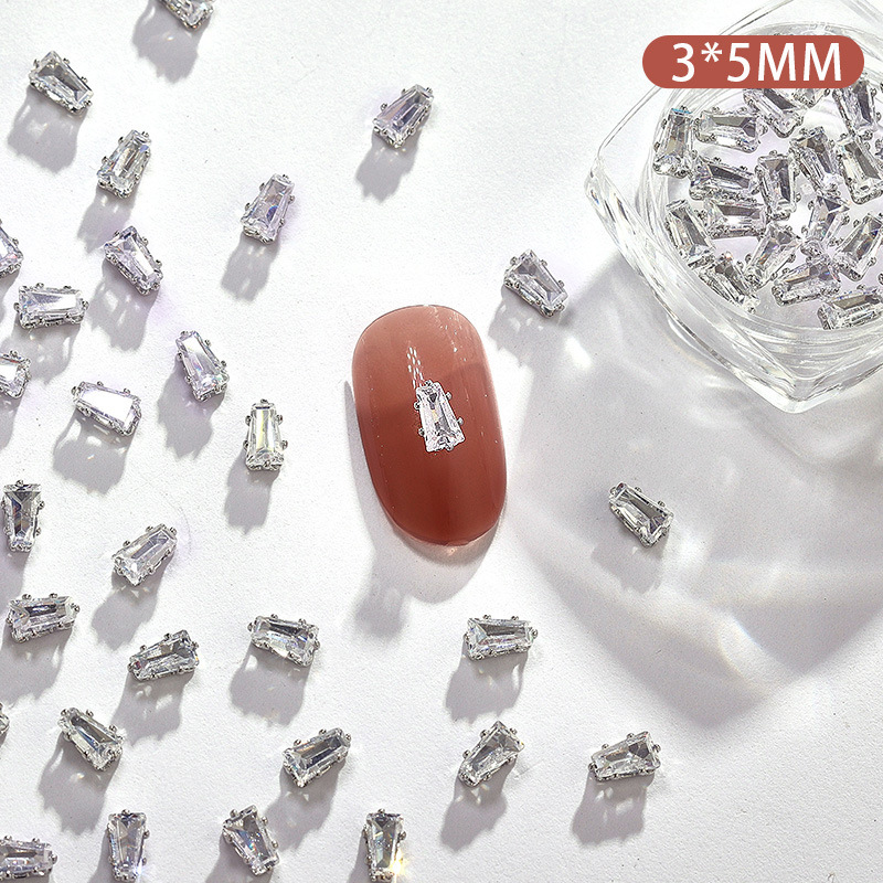 SKU_16_9064#梯形3_5mm【11#银】20颗