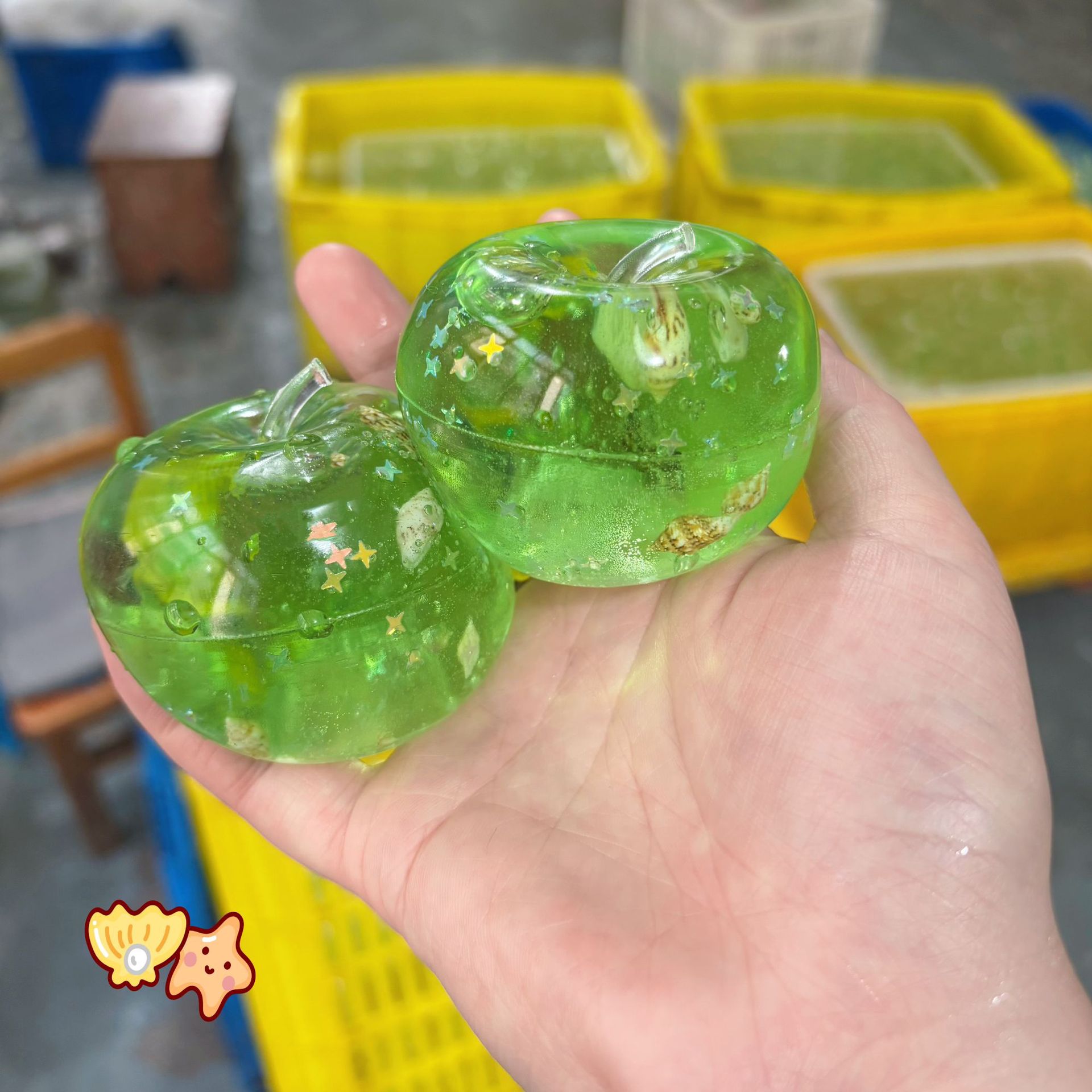 6.0 shell green apple