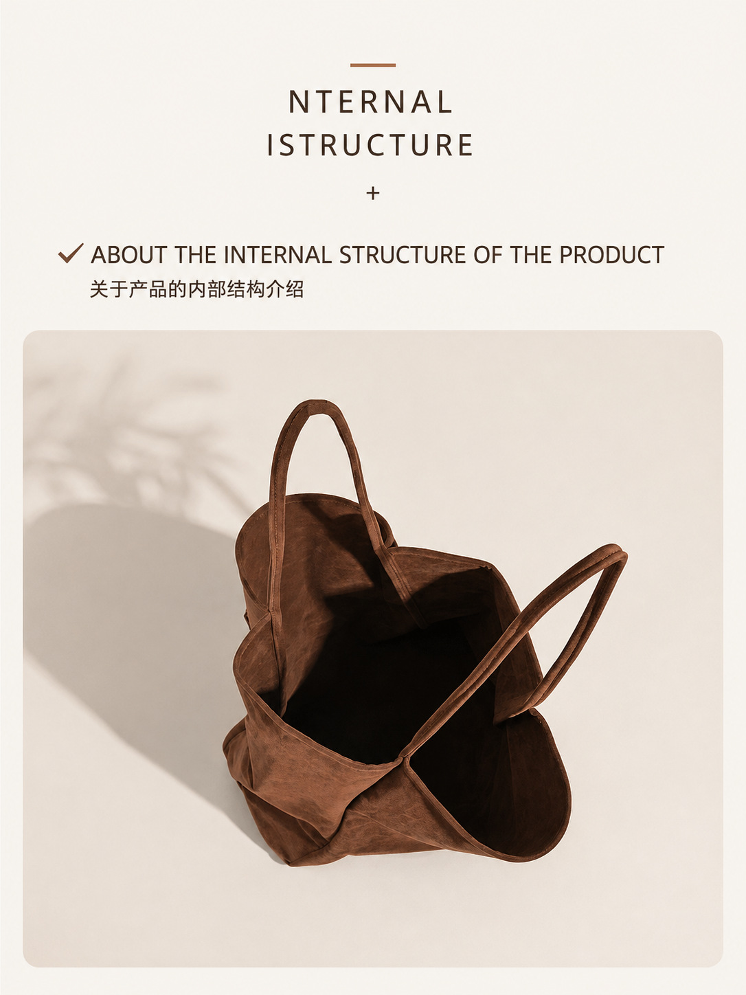 Großvolumige Schultasche aus Veloursleder in Herbst-Winter-Kollektion, Lazy-Style-Design, vielseitig kombinierbar, Handtasche mit großem Fassungsvermögen für Studentinnen und zum Einkaufen