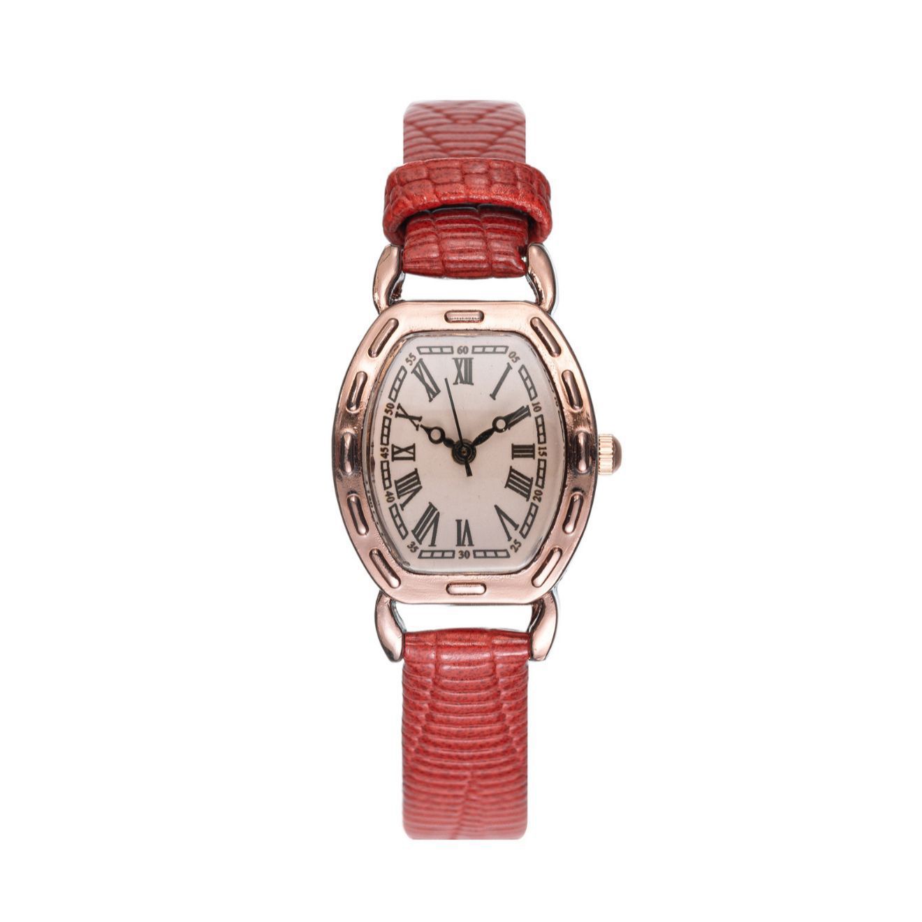 Reloj de barril de vino Reloj de barril pequeño retro Cinturón de mujer Temperamento Reloj cuadrado pequeño Movimiento de cuarzo Reloj de mujer al por mayor