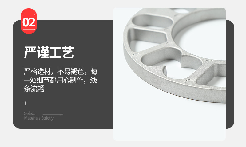 Car Wheel Hub Et Piece Friction Gasket Flange Aluminum Alloy 3Mm/5Mm Available for Wheel Hub Modification and Widening