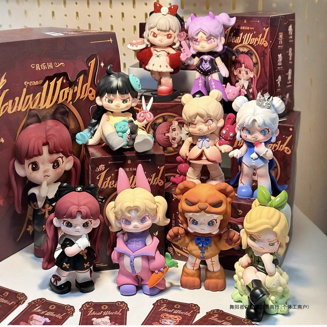 Серия DORA Fantasy Paradise Большой кузен шесть поколений Не попадайтесь в слепок Коробка с сюрпризом Трендовые игрушки украшения Подарки для женщин