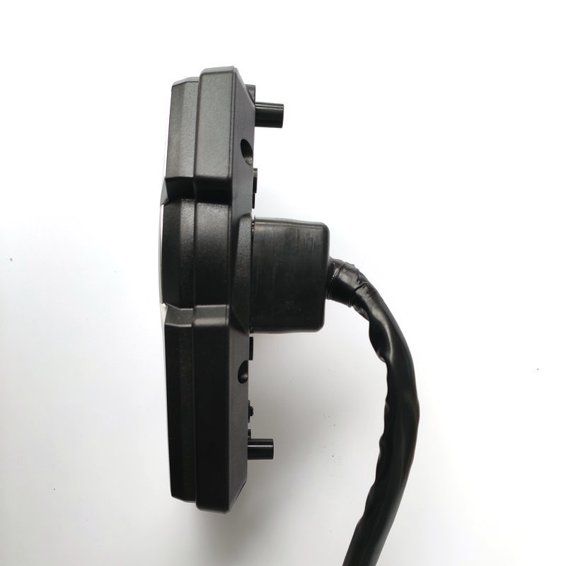 Cross-Border Wholesale Motorcycle Modification Instrument Assembly Ninja 650 Lcd Speed, Rpm, Water Temperature, 1-4 Cylinder Digital Display
