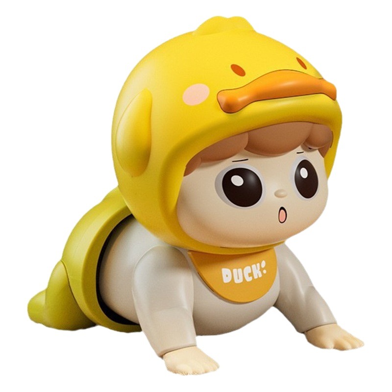 Baby Music baby climbing toy electric early education fun crawling doll will call mom and dad to practice head-up artifact