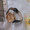 Watch, retro small quartz dial, Korean style, simple and elegant design, thin strap