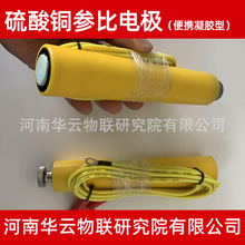 便携式凝胶型硫酸铜参比电极 阴极保护工程断电电位检测装置