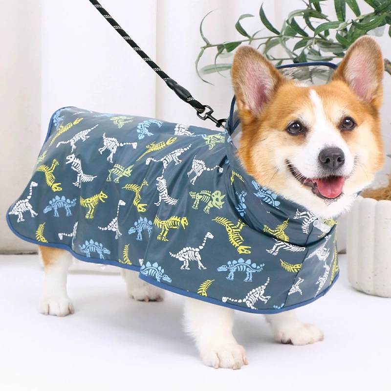 Домашние собаки дождевик все включено водонепроницаемая одежда Kogi Tedi Fudo Dogs Middle Dog специальный плащ для собак