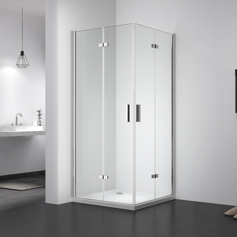 European Folding Shower room internet celebrity tempered glass partition diagonal open wet and dry separation simple shower room wholesale European Folding Shower room internet celebrity tempered glass partition diagonal open wet and dry separation simple shower room wholesale