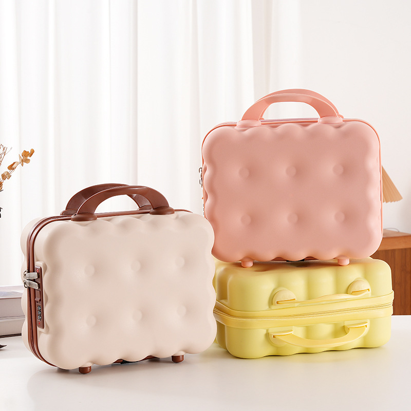 New 14inch Makeup Box, Cute Mini Storage Box, Gift Suitcase, Large Capacity Skincare Product Storage New 14inch Makeup Box, Cute Mini Storage Box, Gift Suitcase, Large Capacity Skincare Product Storage