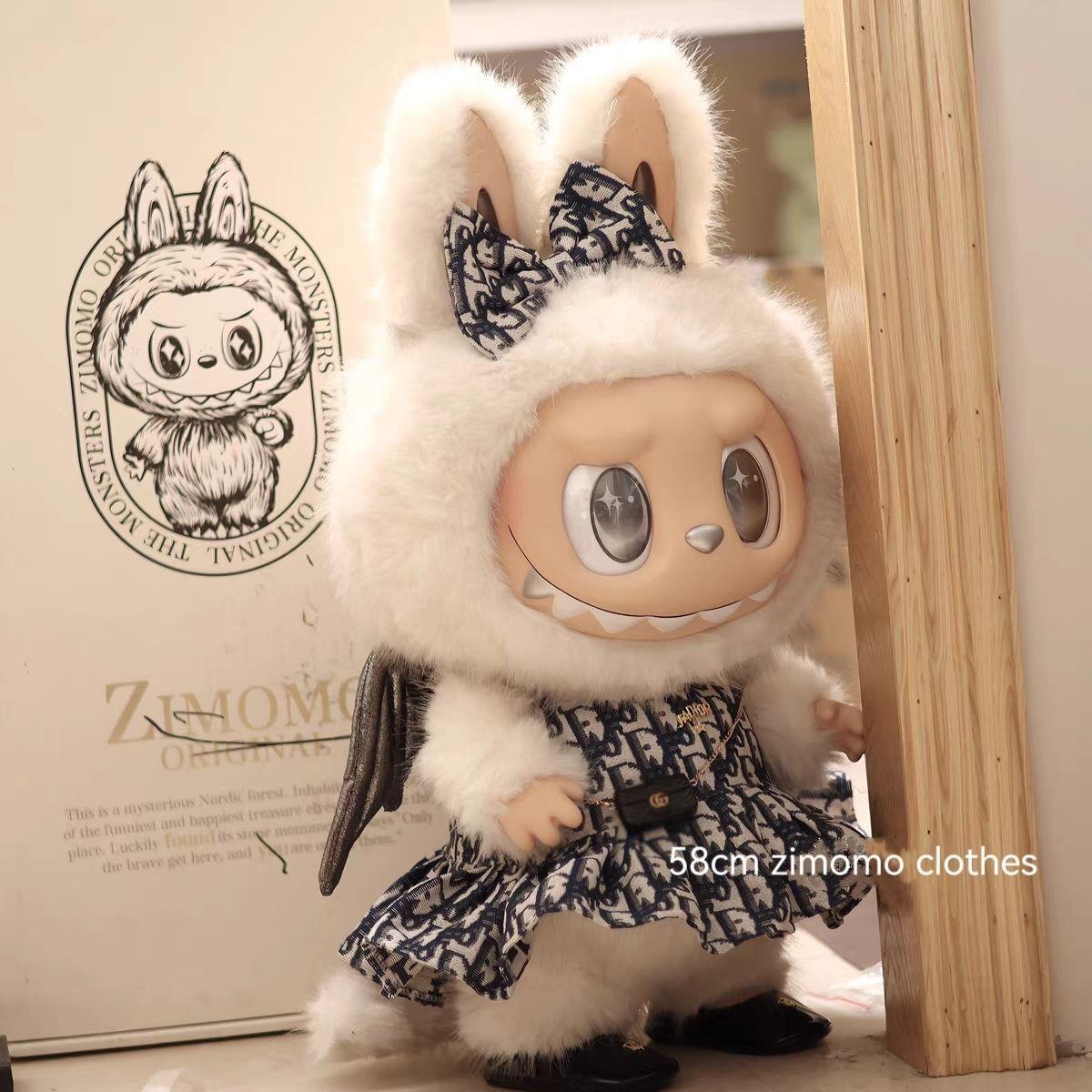 58cm zimomo二代大天使拉布布衣服labubu套装娃衣其他中国大陆-阿里巴巴