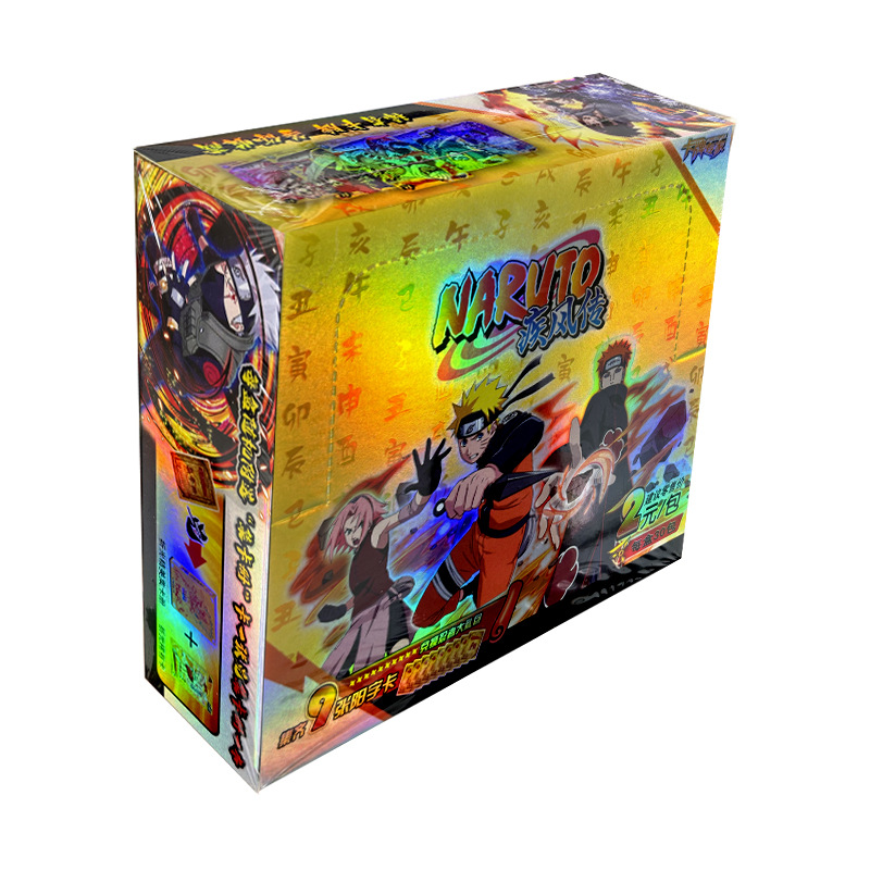 Card Tour Naruto Card 123456 Bomb Little Dinosaur Capítulo de la quinta bala Caja completa Tarjeta NR Tarjeta AR Tarjeta MR