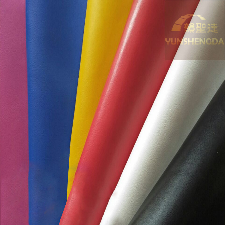 工厂生产超纤皮革小牛纹  羊纹超纤皮 现货供应